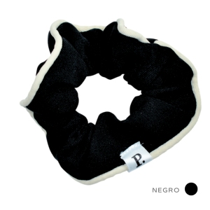 Scrunchie Boheme negro