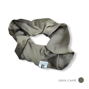 Scrunchie Milé Gris Café